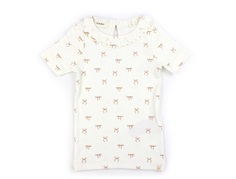 Lil Atelier coconut milk sløjfe top